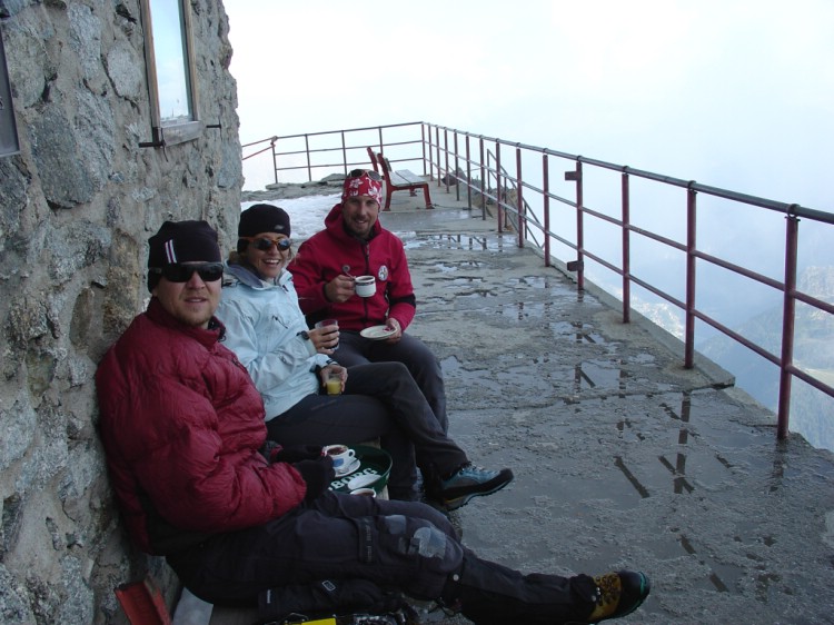 Coffee break in Italy.          Photo: Anna