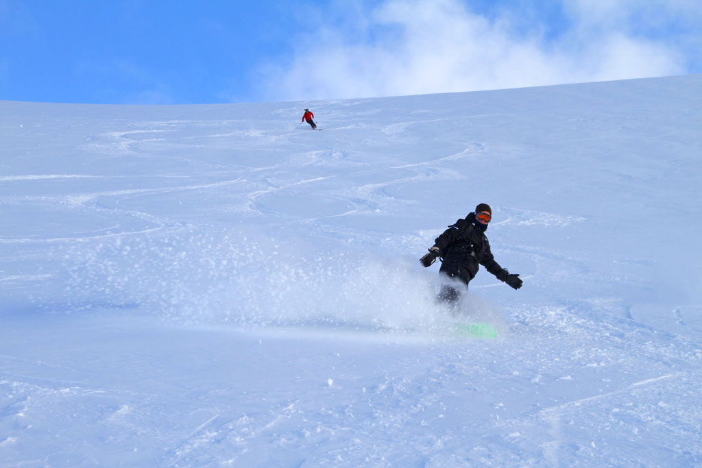 Heliskiing Riksgrnsen, 19 Mars 2011  Foto: Andreas Bengtsson