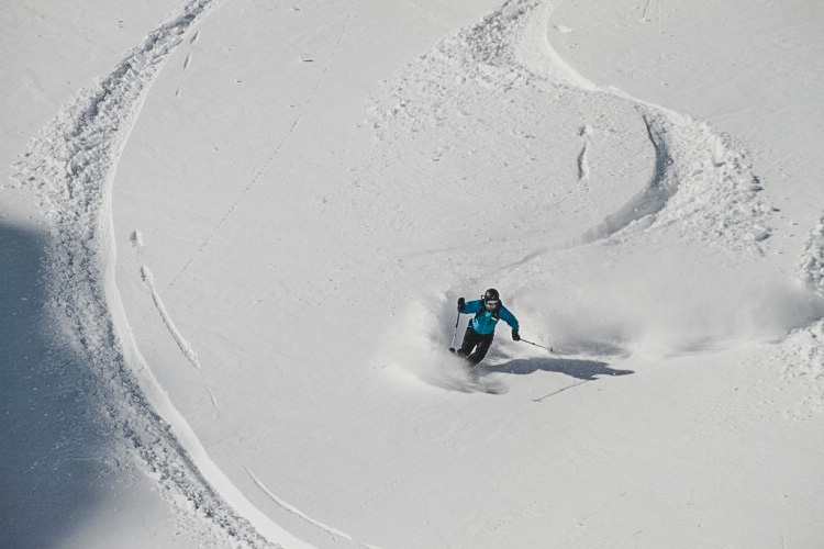 Big turn, small turn. Fredrik Jansson. March 1 2010. Photo: Andreas Bengtsson