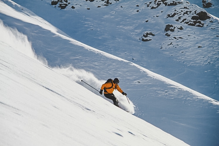 Nisse Nielsen in the only speed he knows, full speed. January 31st, 2012 Photo: Andreas Bengtsson