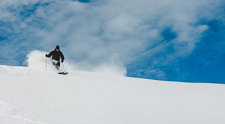 Daniel Hummel in Zinal. Photo: Andreas Bengtsson