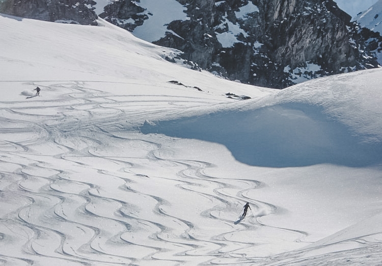 Per Willén skiing spring snow. week 11 - 2007 Photo: Andreas Bengtsson