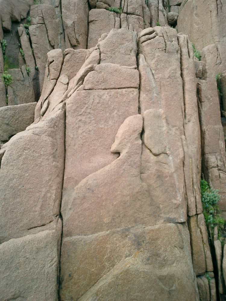 Granite formations in Paradiset.         Photo: Andreas Bengtsson