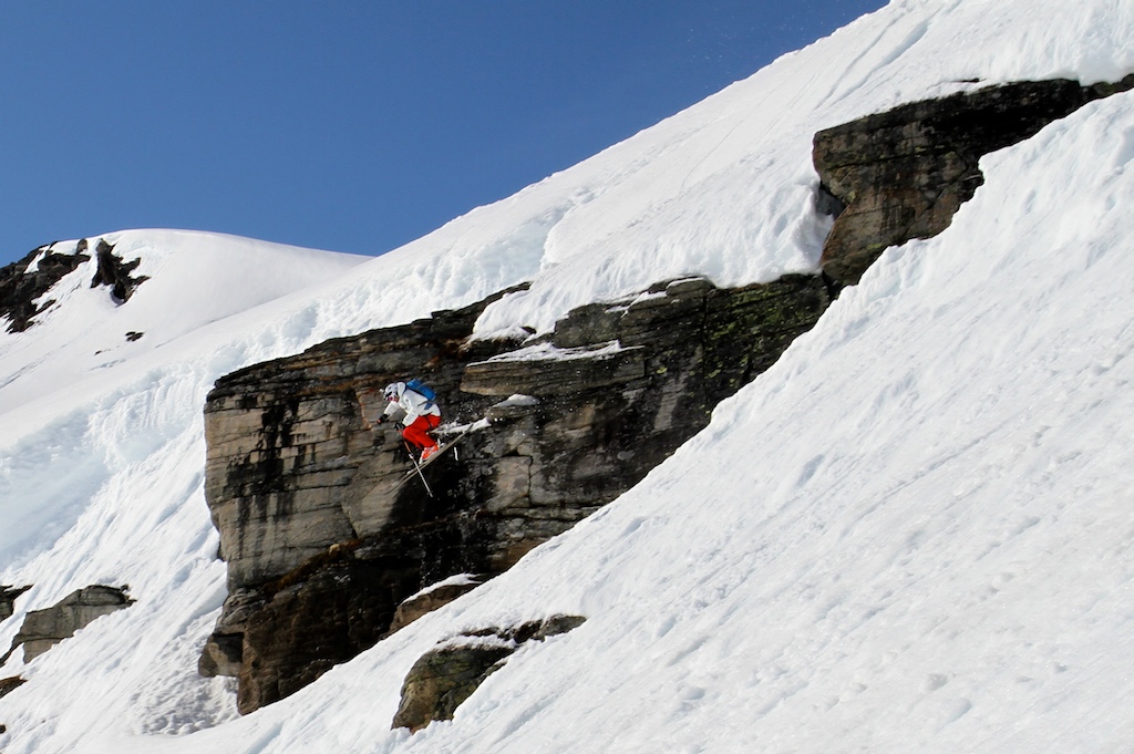 Heliski Riksgrnsen 13 maj! Foto: Carl Lundberg