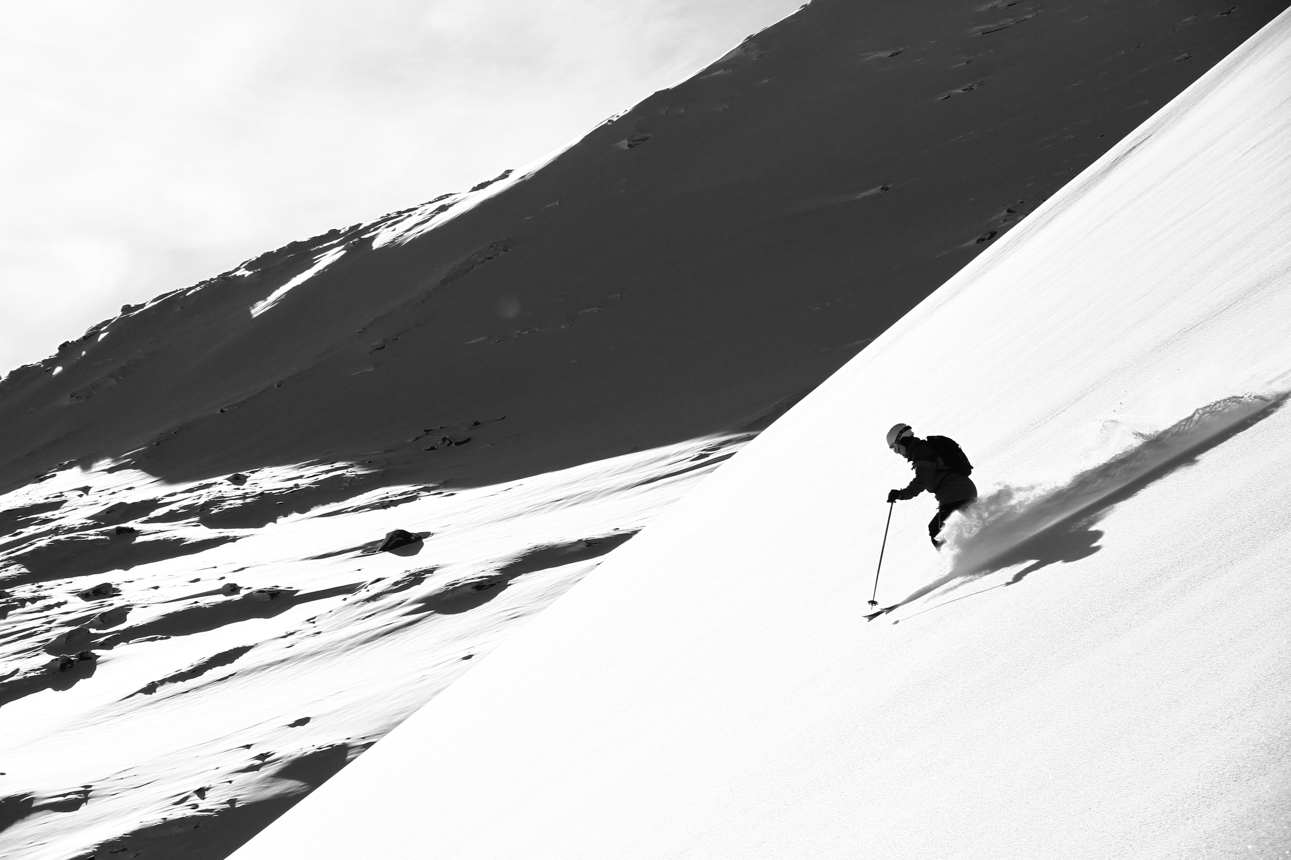  Skifahren auf den Berg Vassitjokka. Mrz 2012. Photo: Andreas Bengtsson