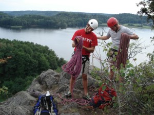 Grundkurs klippklättring i Stockholm