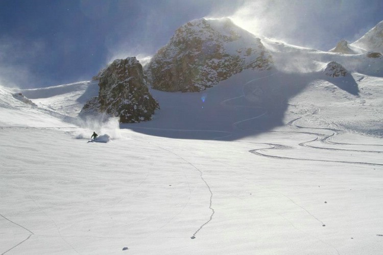 Partik Bruce in La Parva. Photo Andreas Bengtsson