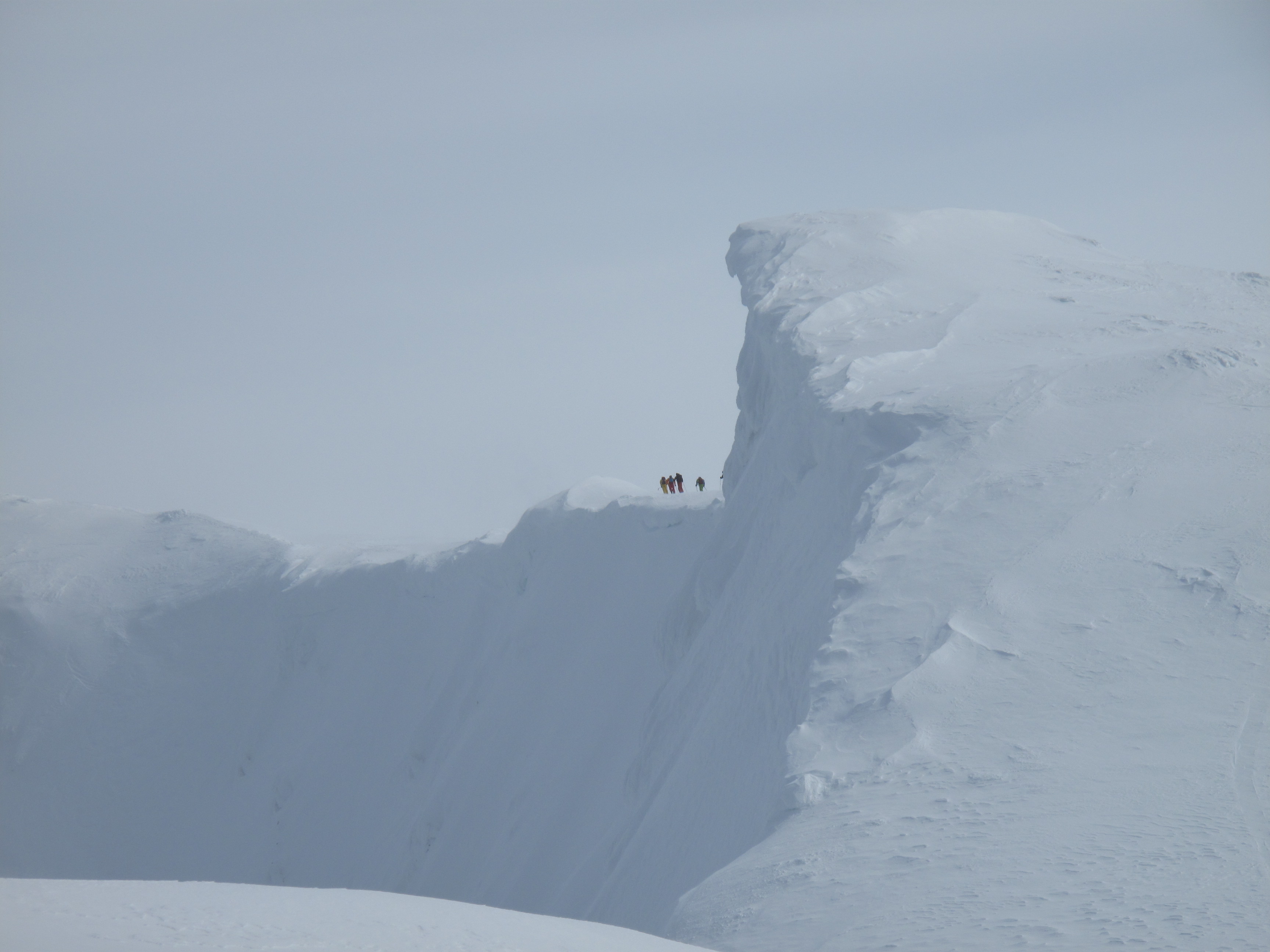 Above the Narvik skilift. A litte bit of skinning gives 1000m vertical!  Photo: Magnus Strand