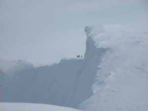 Narvikfjellet skinning mot Mörkerholla. Foto: Magnus Strand