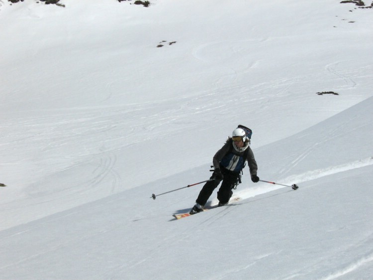 Earn your turns hela veckan lång. Foto Christian Türk.