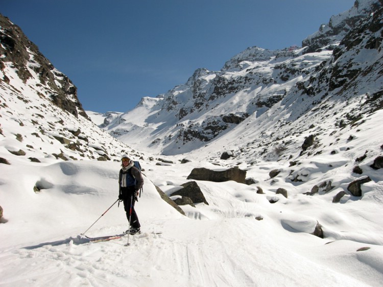 An alternative way to the route if snow or weather conditions give us trouble. Photo Christian Türk.