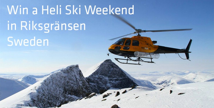Win heli ski weekend