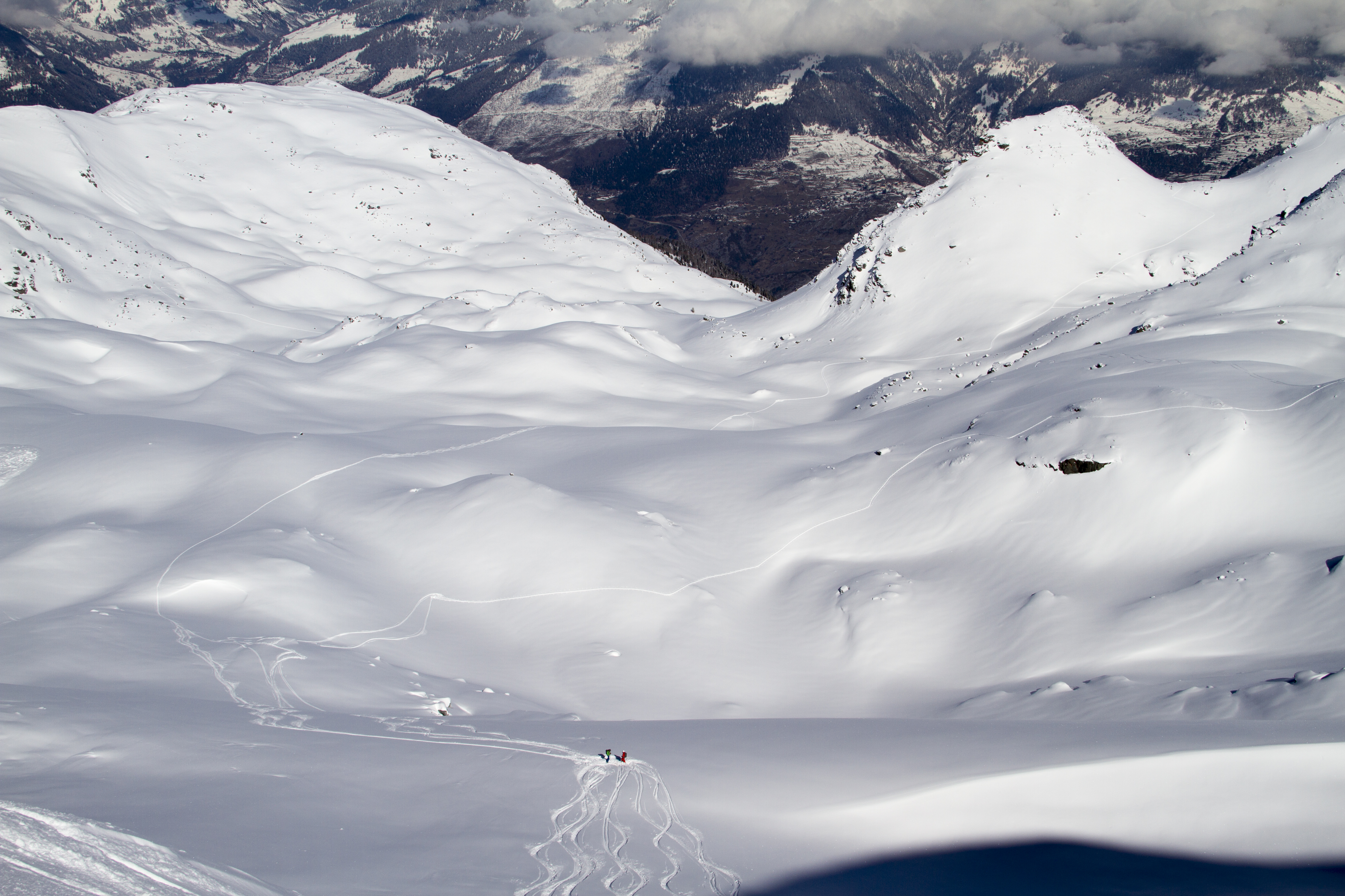 Join us for big mountain skiing. Photo: Andreas Bengtsson