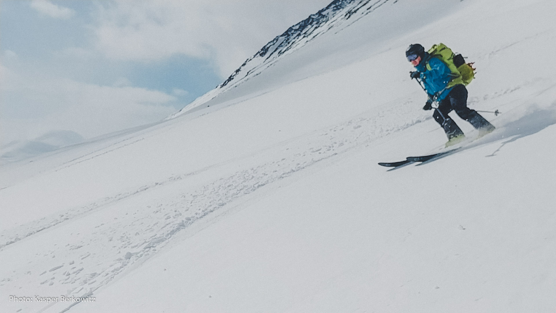 Ski touring in Kebnekaise