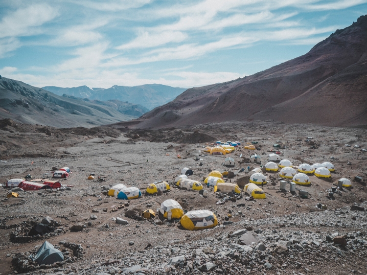 Basecamp Plaza Argentinas. Foto Emma Svensson