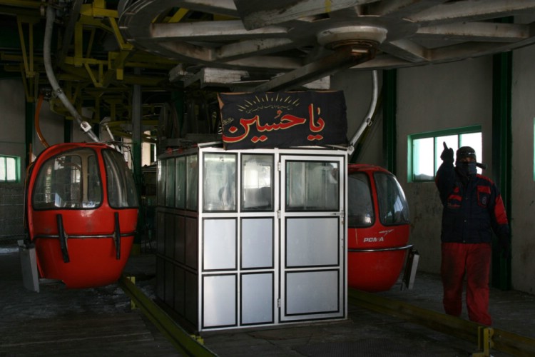 Gondola in Dizin.     Photo: Andreas Bengtsson