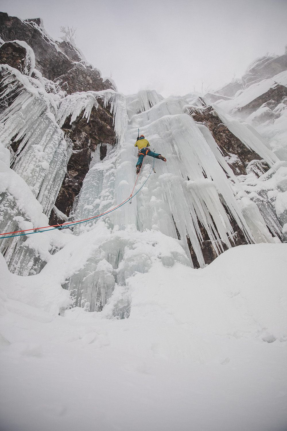 Ice climbing