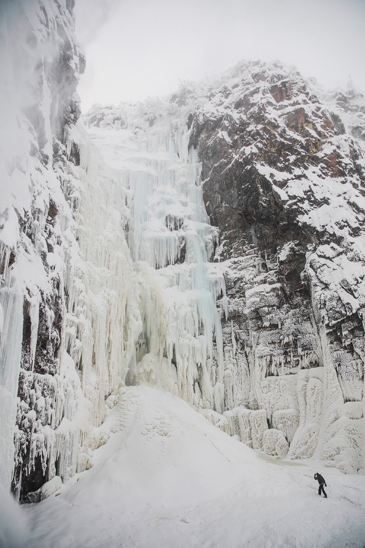 Ice climbing