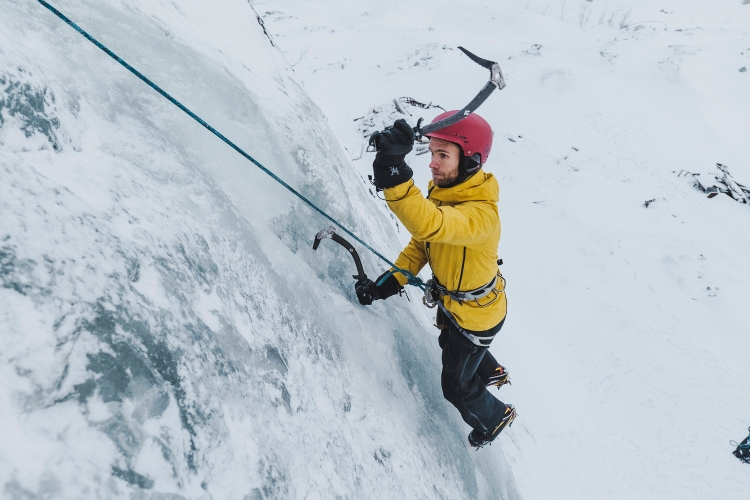 Ice climbing