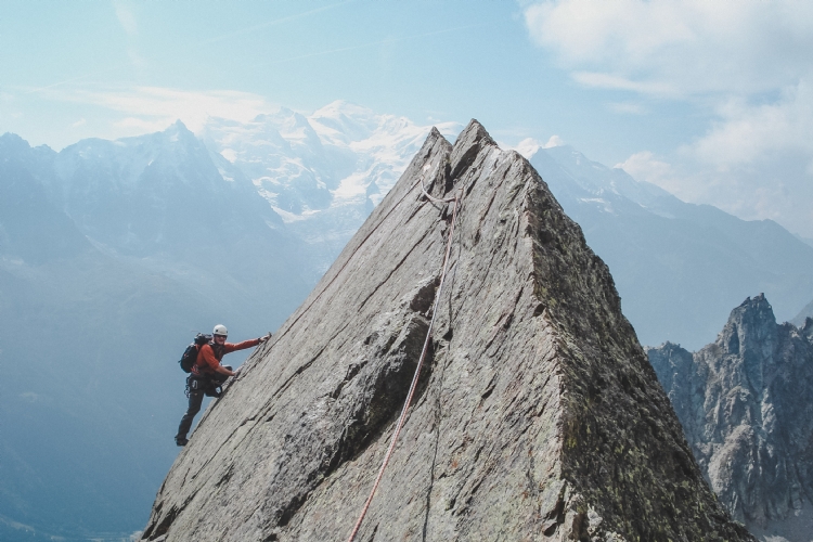 Classic view over the Mt Blanc area in Chamonix.     Photo: Morgan Salén