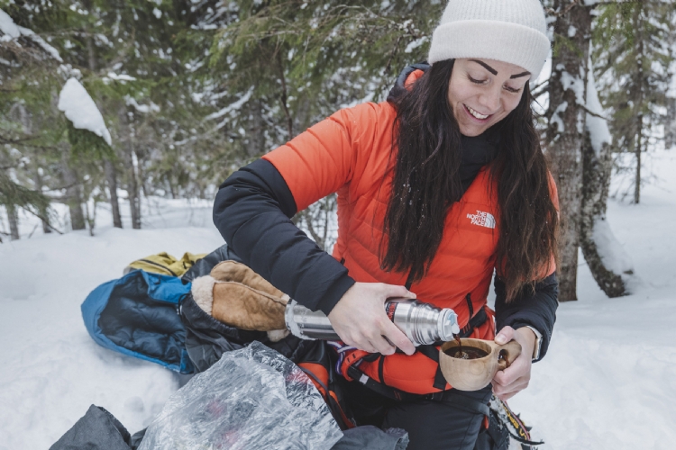 Ice climbing photo Emma Svensson