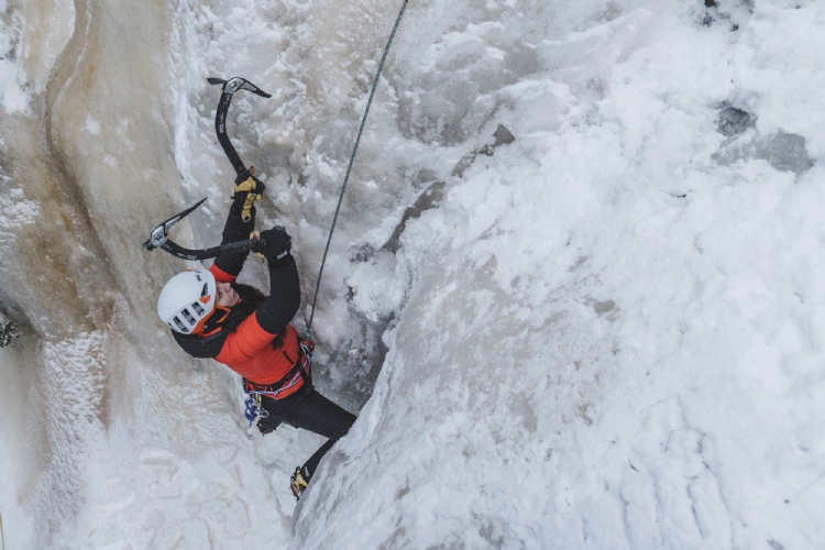 Ice climbing