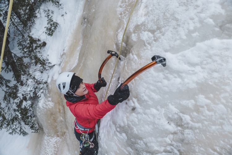 Ice climbing