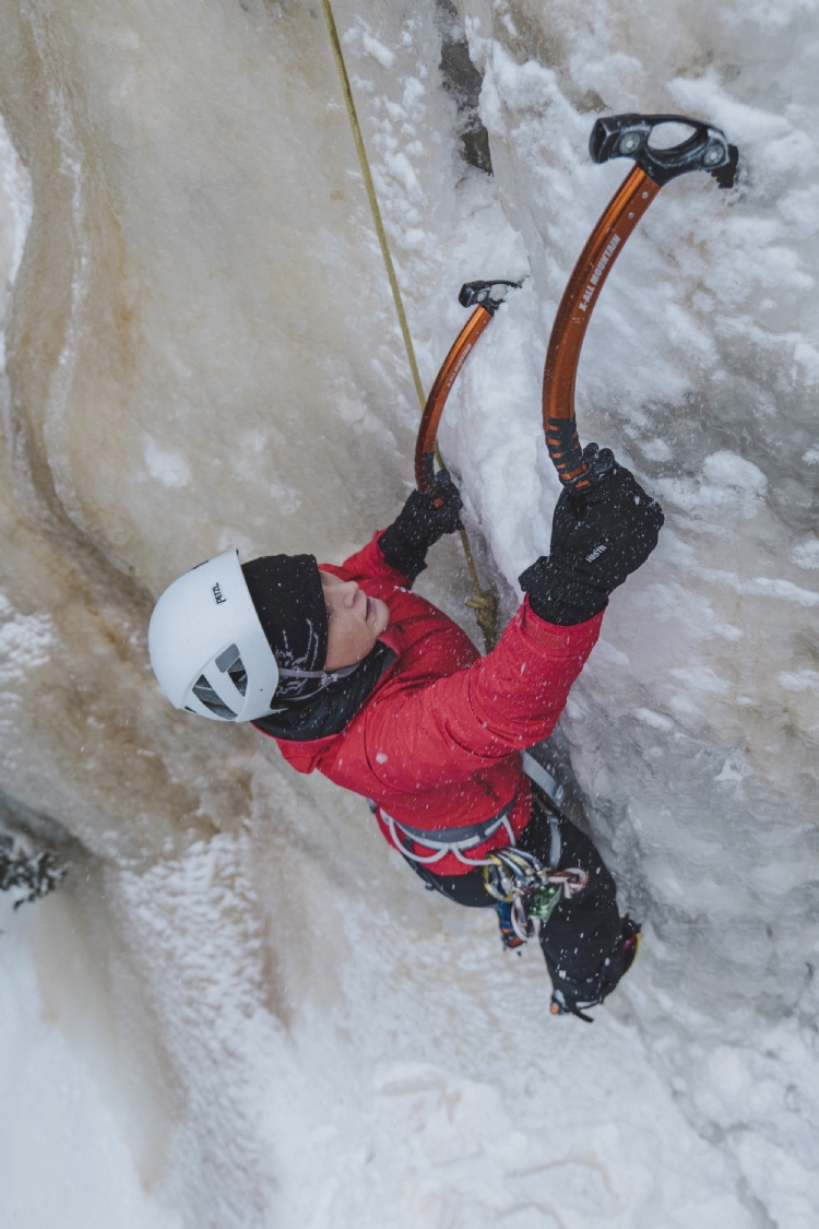 Ice climbing