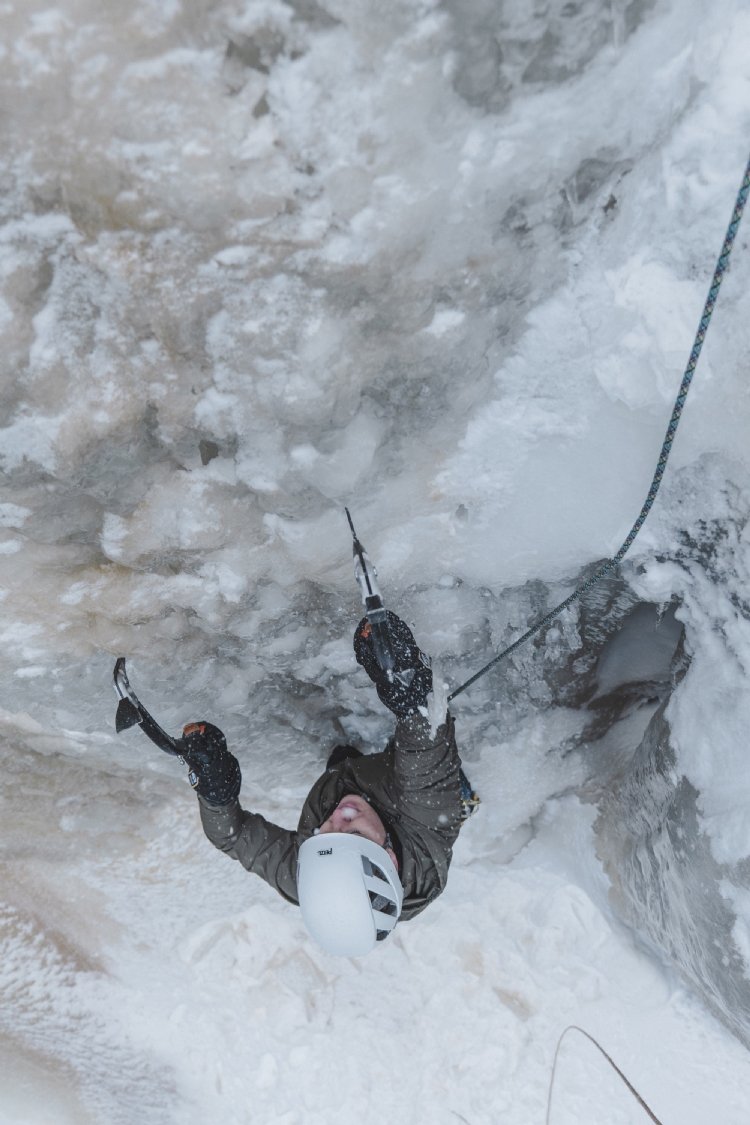 Ice climbing