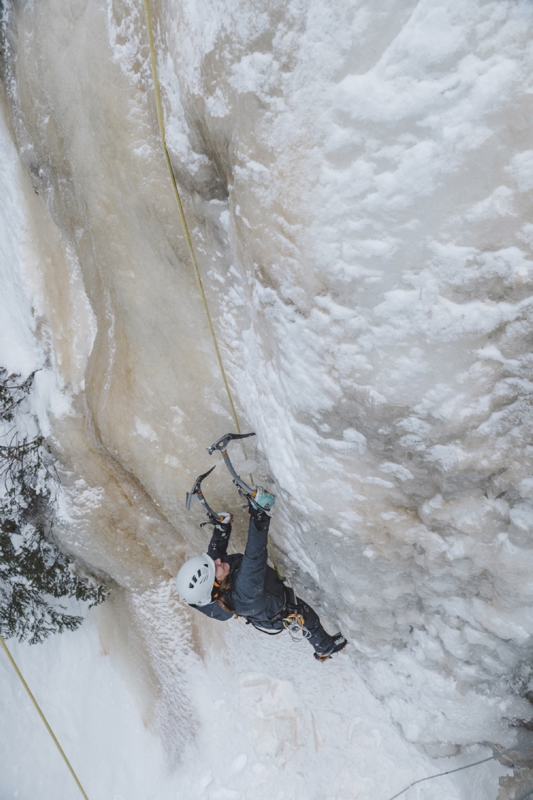 Ice climbing