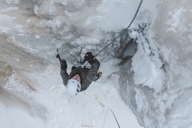 Ice climbing