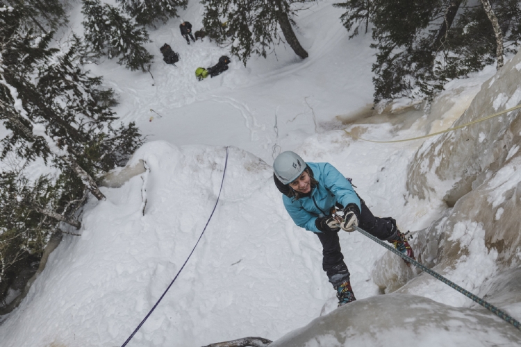 Ice climbing