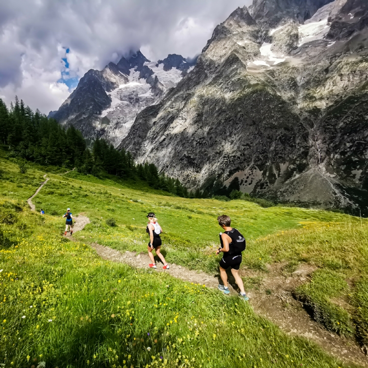 Val Ferret on the Italien side of Mont Blanc can also deliver some nice trails. 