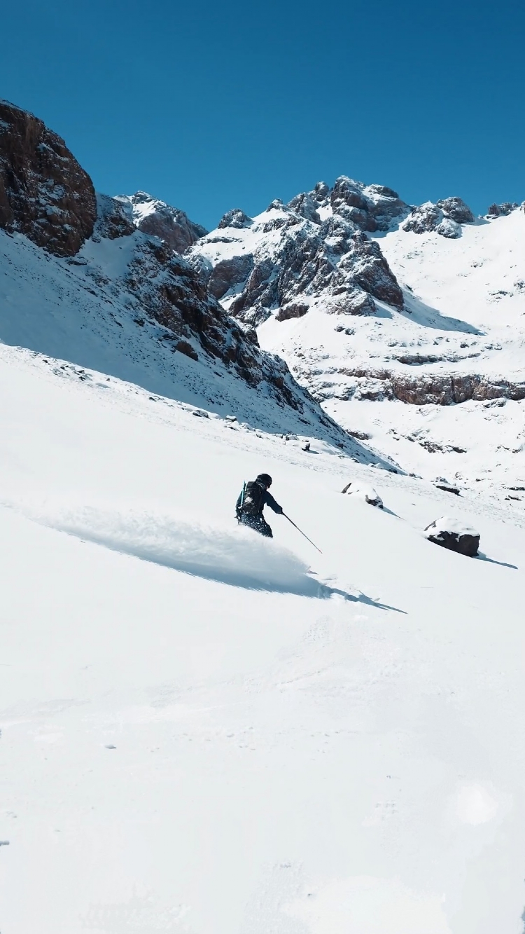 Powder skiing in Africa?