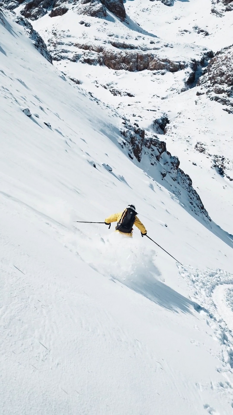 More snow then we hade hoped for. photo: Andreas Bengtsson