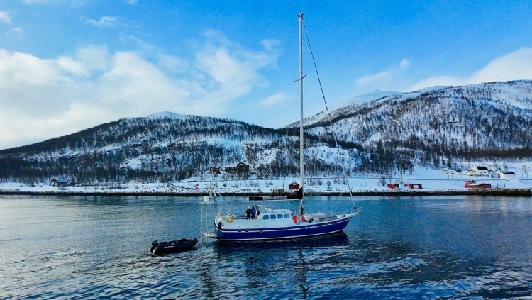 Båten i sitt rätta element