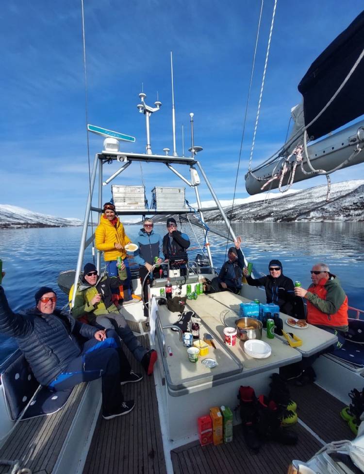 Afterski på däck