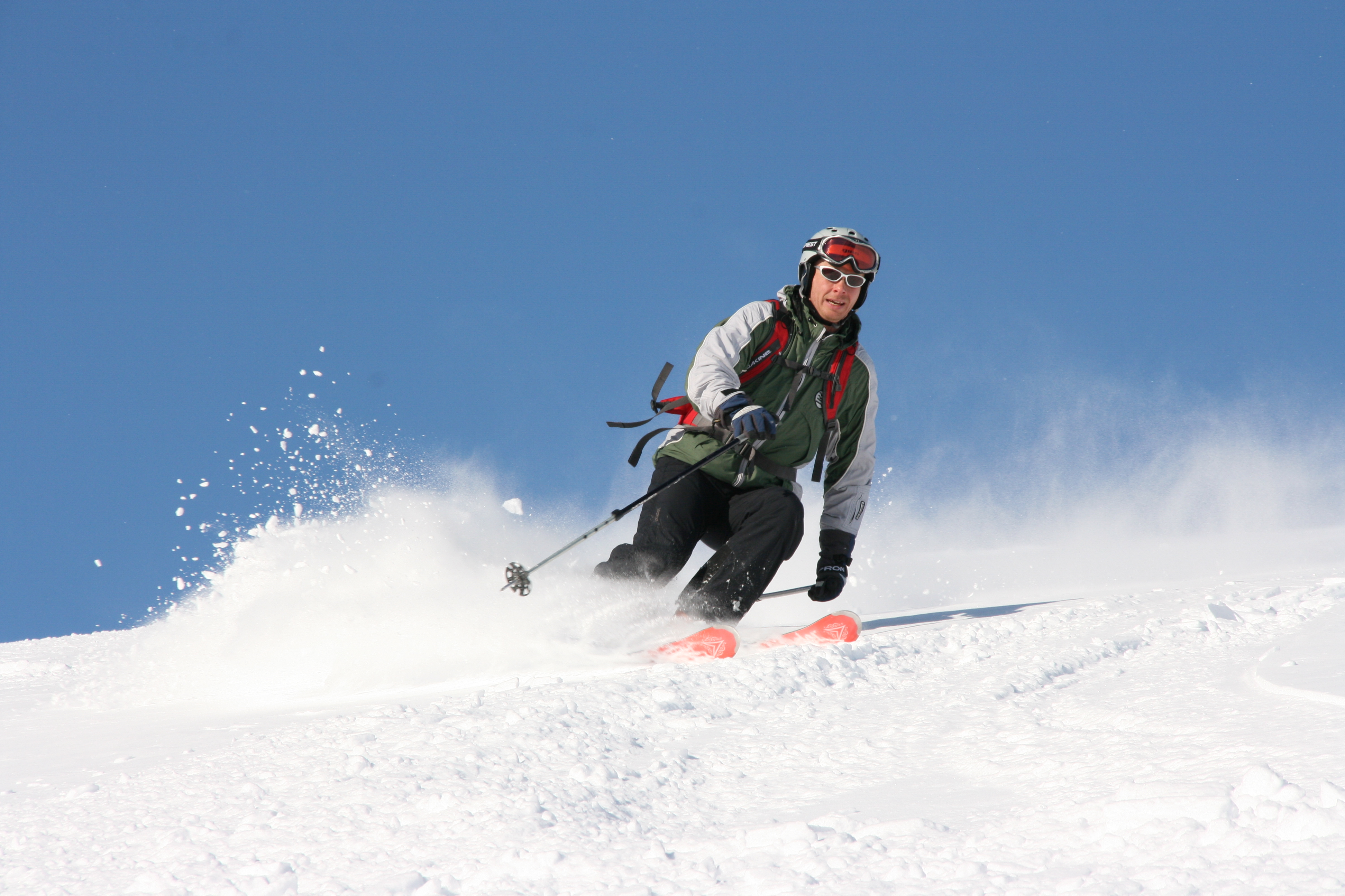 Heli ski Riksgrnsen, Sweden 3rd of April 2009. Photo: Andreas Bengtsson