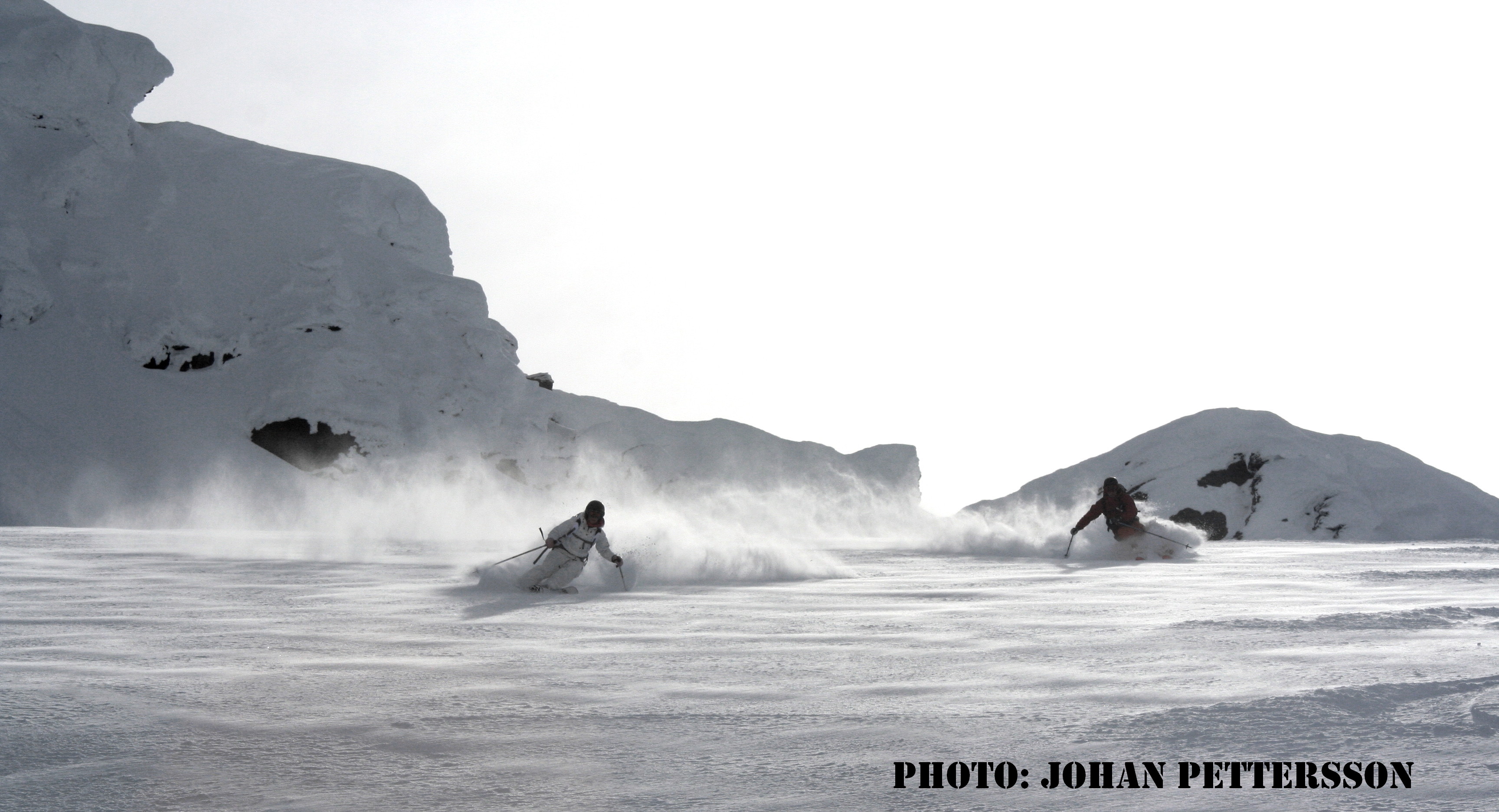 Heliski Riksgrnsen, April 16 2009. Photo: Johan Pettersson