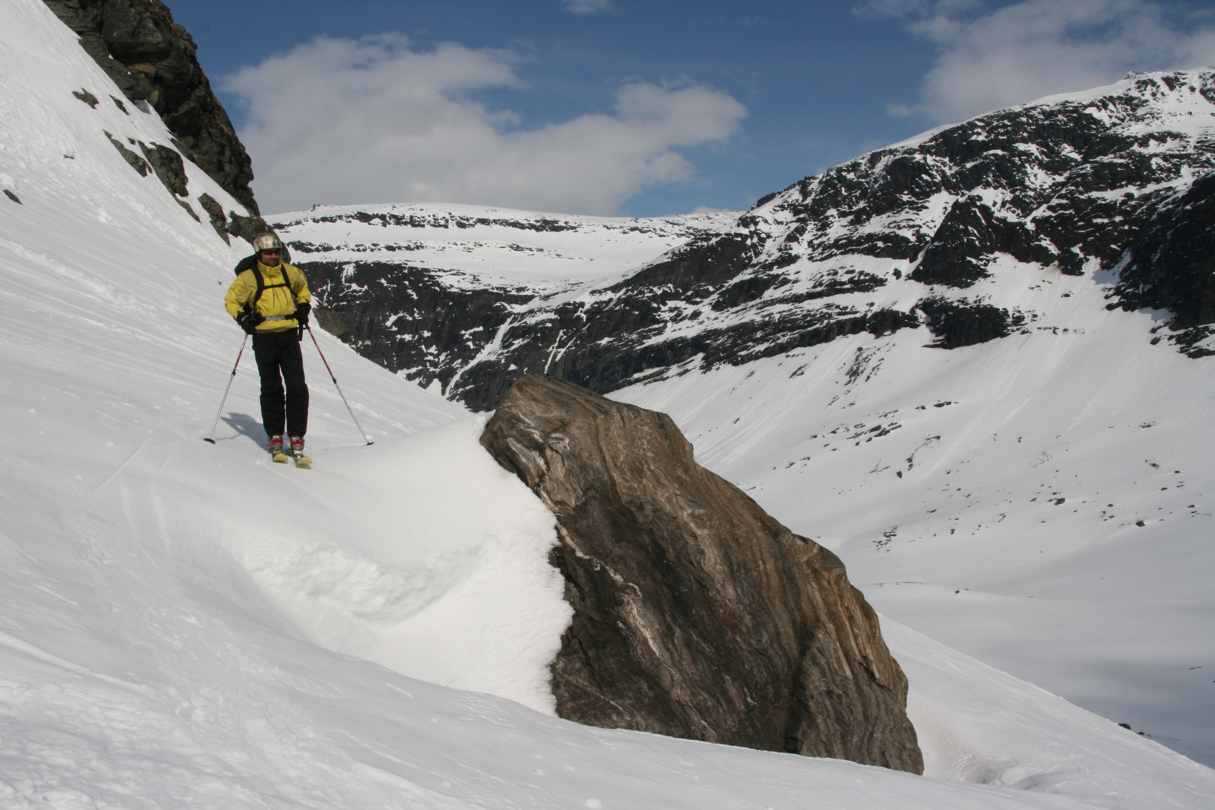 Heliski Riksgrnsen 6 maj 2009. Foto: Andreas Bengtsson