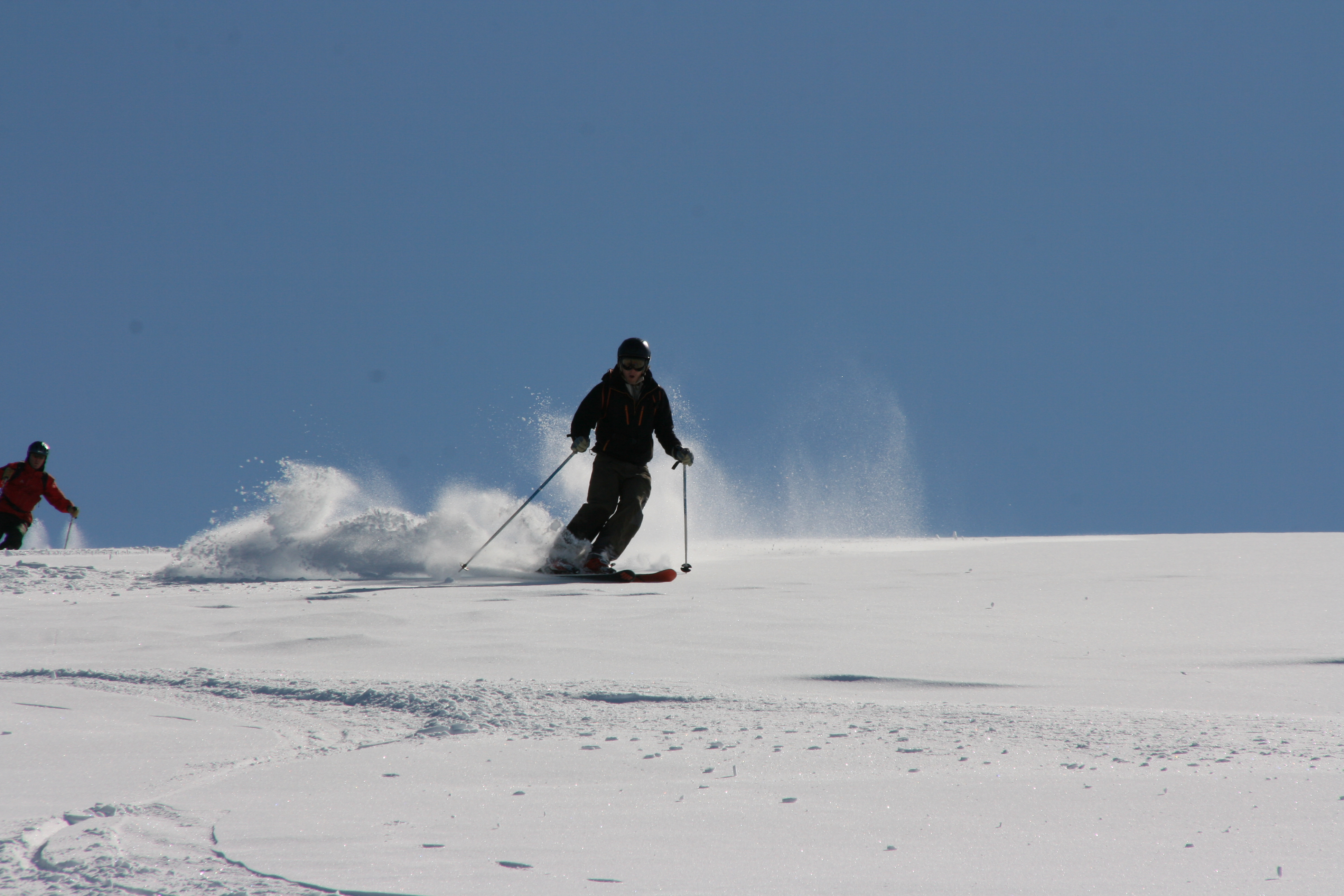 Cold soft snow in May! Heliski Riksgrnsen May 16, 2009. Photo: Andreas Bengtsson