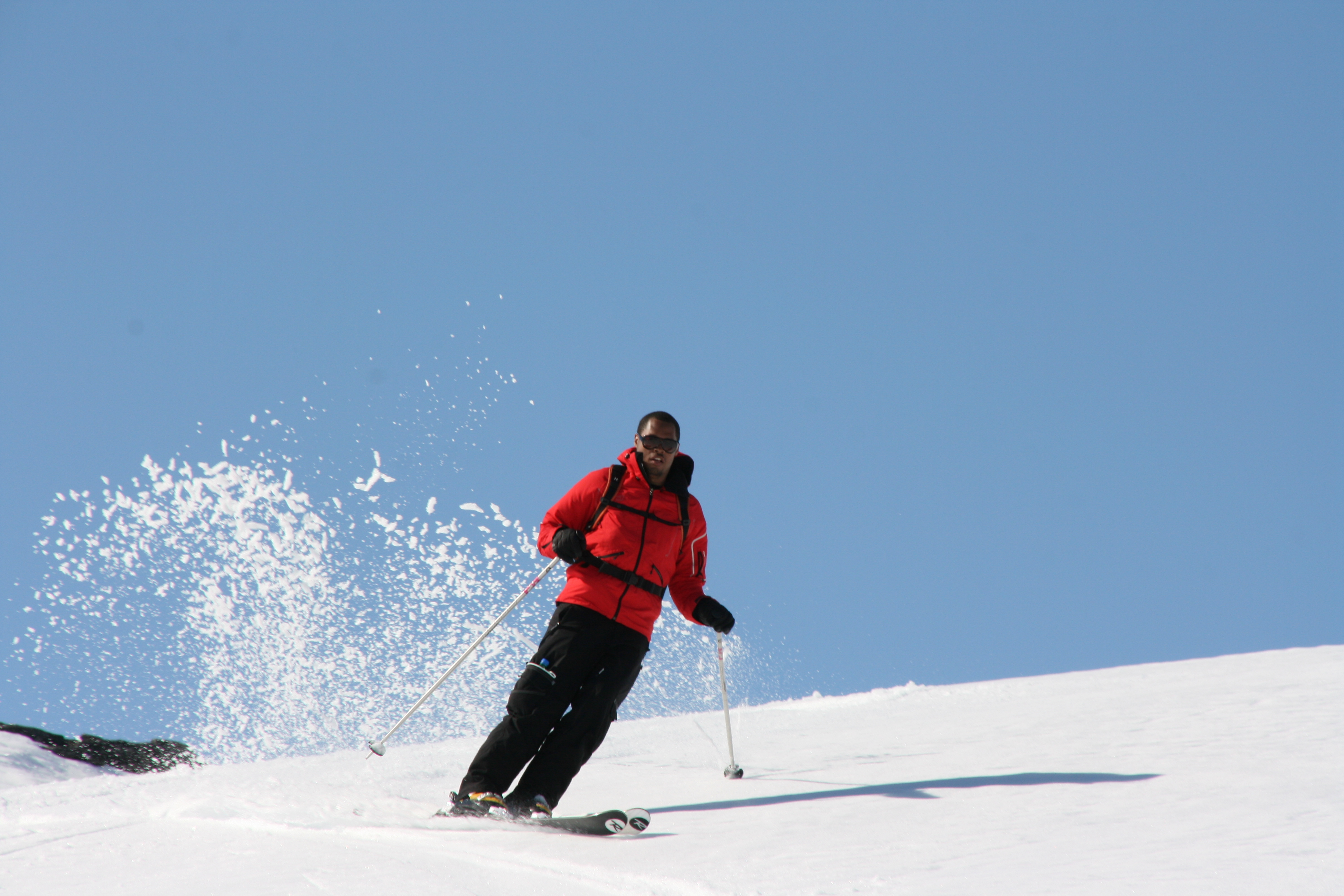 Heliski Riksgrnsen, Sweden. May 17, 2009. Photo: Andreas Bengtsson