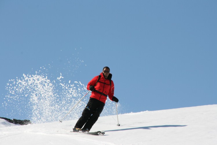 Heliski Riksgränsen, Sweden. May 17, 2009. Photo: Andreas Bengtsson