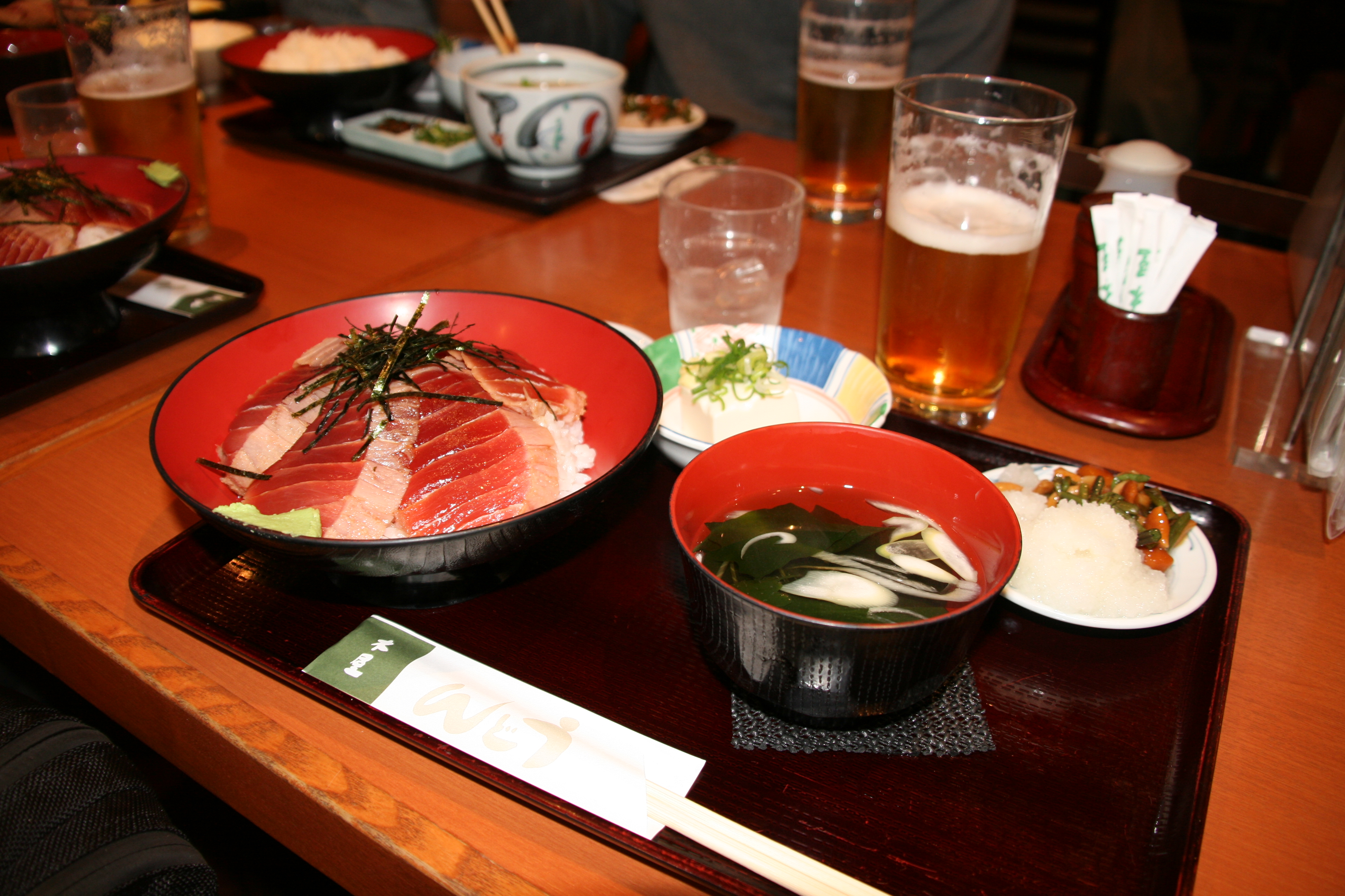 Puder och maten r 2 starka skl att ka till Japan. Foto: Andreas Bengtsson