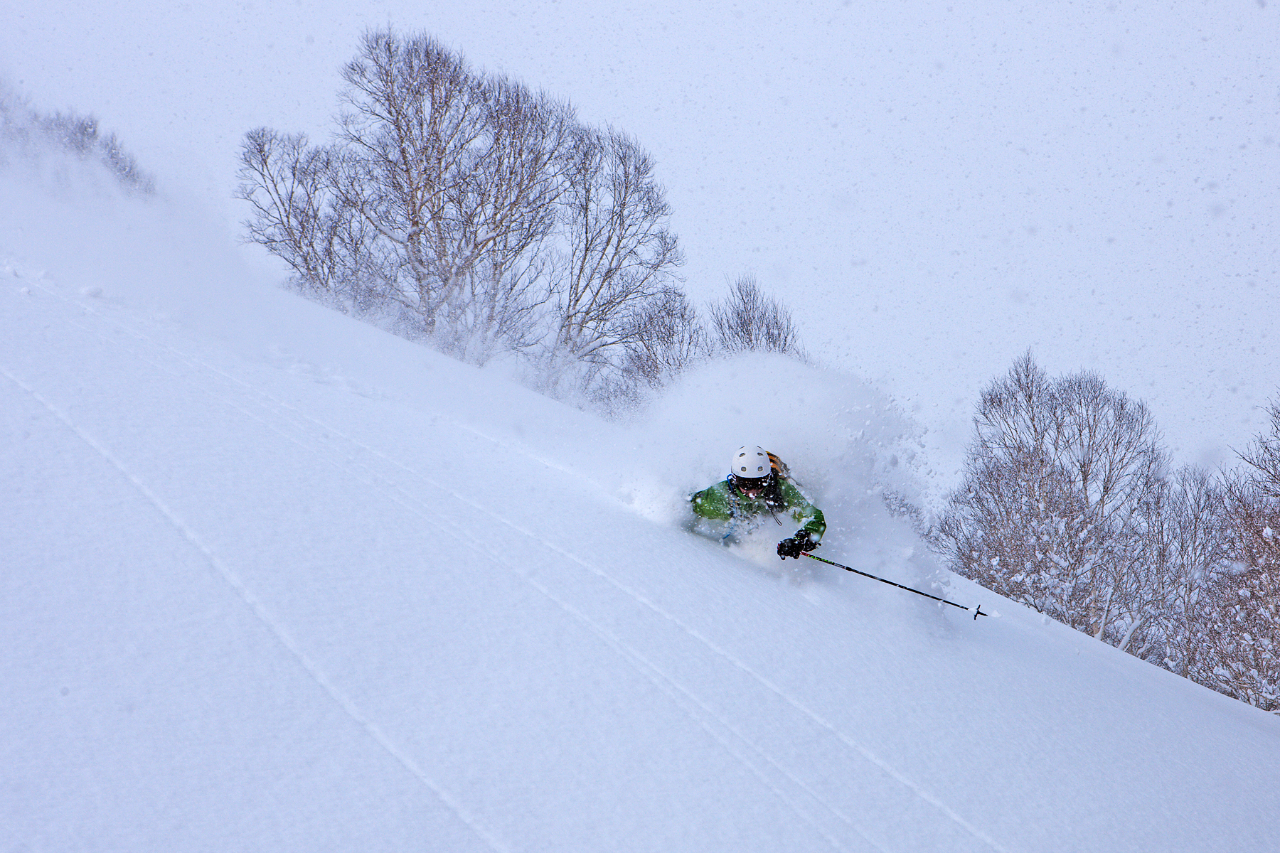 Anders Sjberg in Niseko. Photo: Henrik Bonnevier 