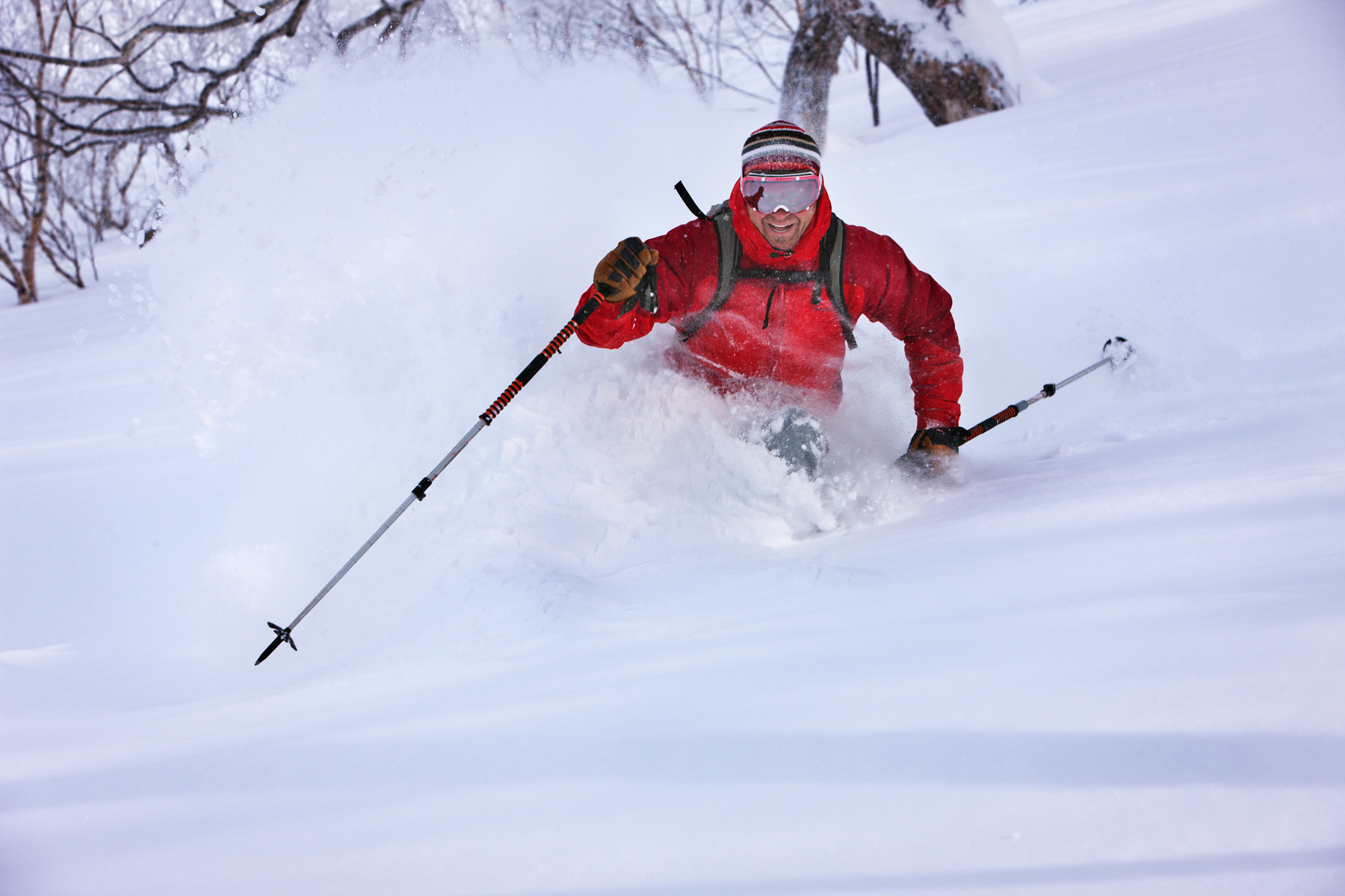 Magnus Strand, lucky in Japan.  Photo: Henrik Bonnevier 