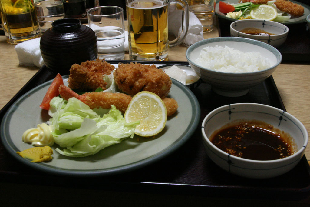 Maten i Japan r mer n bara Sushi. Januari 2010. Foto: Andreas Bengtsson