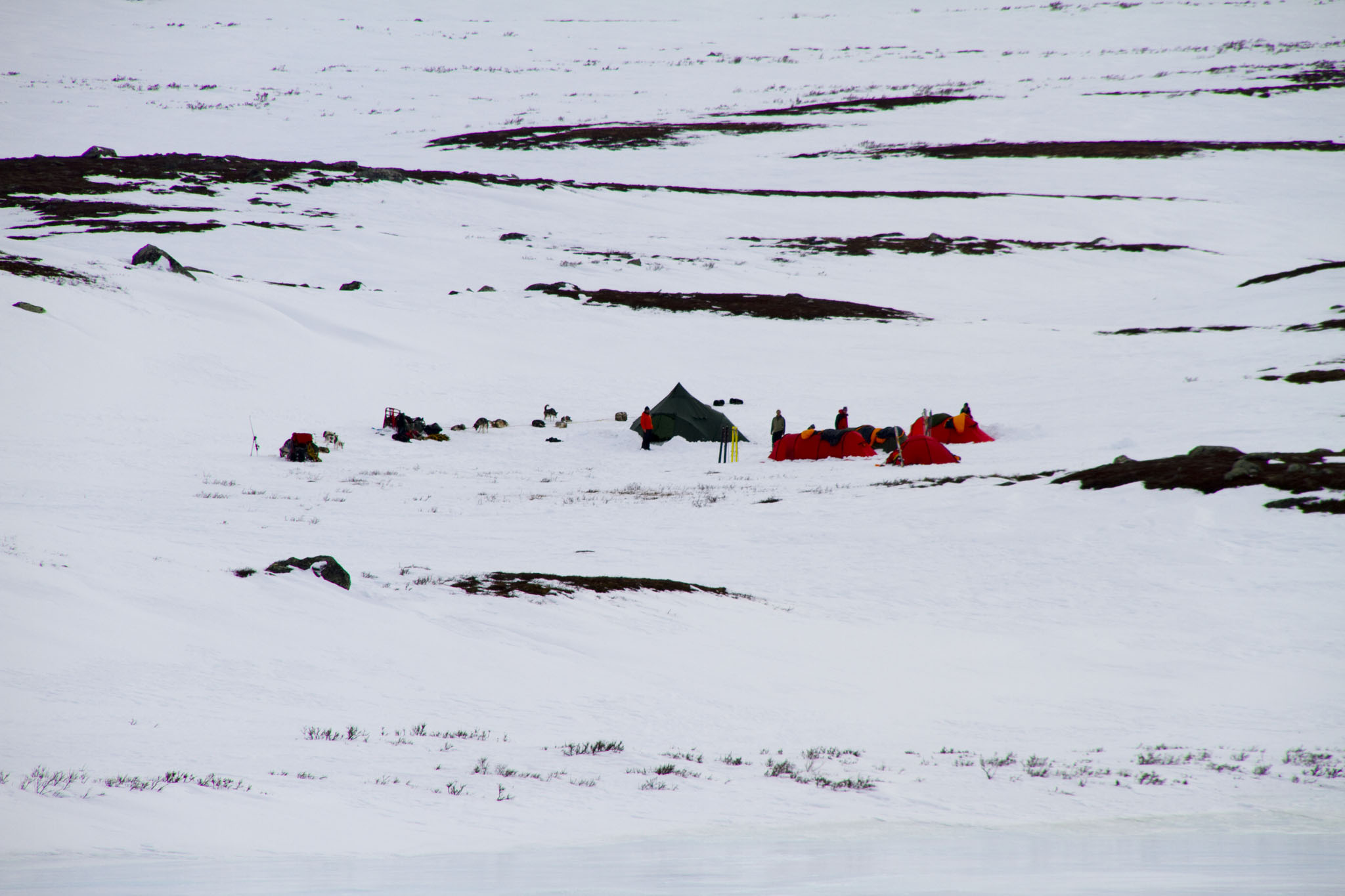 Camp. 7th April 2010. Photo: Magnus Strand