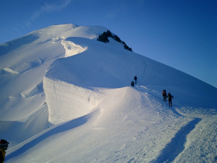 Konferens med nya utmaningar, tex på toppen av mt Blanc.