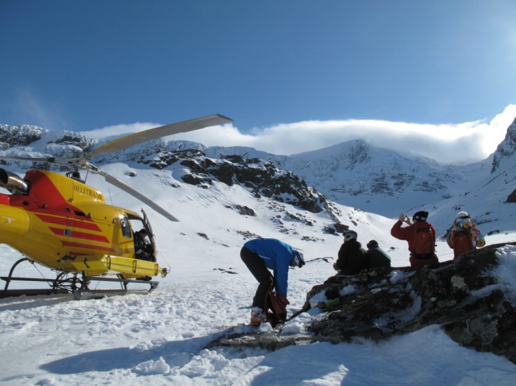 Konferens i Riksgränsen med bla Heli ski. 